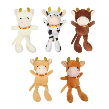 СНОУ БУМ Сувенир мягкий, полиэстер, 15 см, 5 цветов, арт. 2021-5