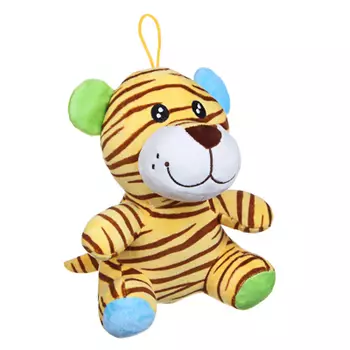 СНОУ БУМ Сувенир мягкий Тигренок Карамелька, полиэстер, 20см