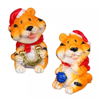 СНОУ БУМ Сувенир Символ Года, 2,5х2,5х3 см, полистоун, 2 дизайна