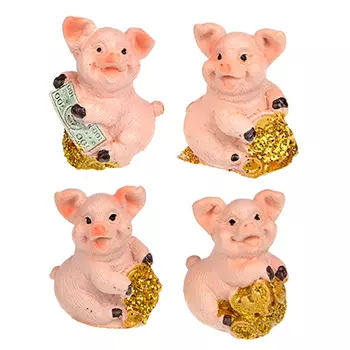 СНОУ БУМ Сувенир Символ года, полистоун, 3,2х3х2 см, 4 вида