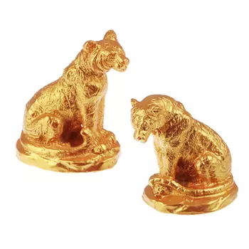 СНОУ БУМ Сувенир в виде тигра, 3,8x2,5x5,3см, 2 дизайна