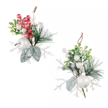 СНОУ БУМ Украшение декоративное 20x20см, пластик, 2 цвета