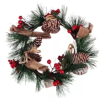 СНОУ БУМ Украшение декоративное 30x17см, пластик