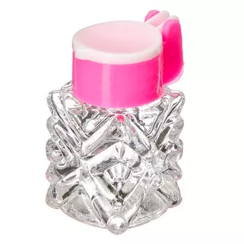 Солонка, стекло, пластик, 3,3х6см