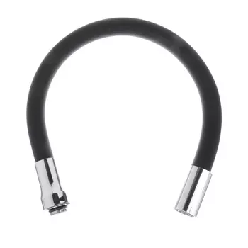 SonWelle Излив для смесителя силиконовый Веста, черный