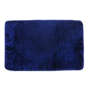 SonWelle Коврик для ванной МЯГКИЙ 50х75см микрофибра синий