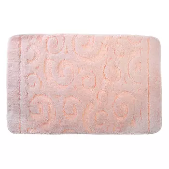 SonWelle Коврик для ванной ЗАВИТОК 50х80см микрофибра беж