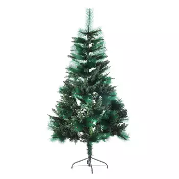 Сосна напольная комбинированная СНОУ БУМ 150см, 448 веток, ПВХ, зеленая