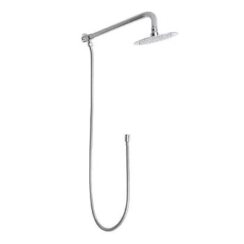 СоюзКран Душевая система, верхний душ 1 режим, 200мм, шланг 150см, хром