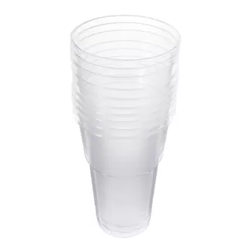 Стакан одноразовый пластиковый 500 мл, 10 шт, VETTA