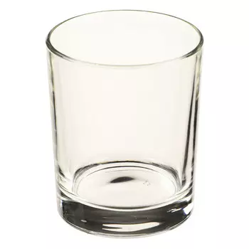 Стакан стеклянный низкий 250 мл, "гладкий"
