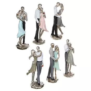 Статуэтка пара, 19,5х5,5х5,5 см 6 дизайнов, полистоун