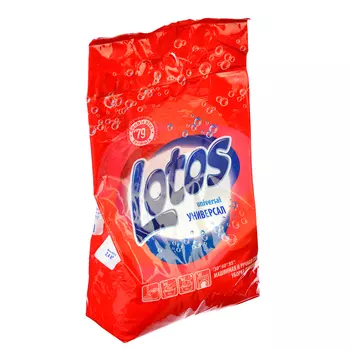 Стиральный порошок ЛОТОС универсал пакет 2,4кг