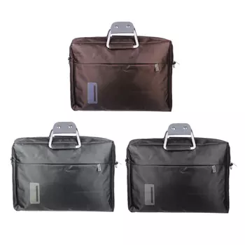 Сумка компьютерная 3 отделения, нейлон, металл, 38х27х7см, 3 цвета, СК18-3