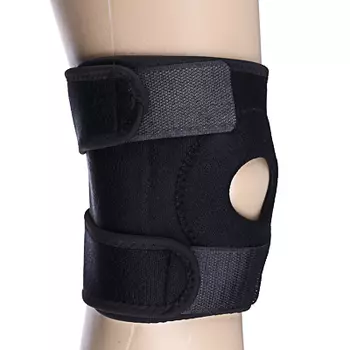 Суппорт на колено на липучке, полиэстер, неопрен, 50х15 см, SILAPRO