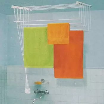 Сушилка для белья потолочная Лиана 2,0м, 5 линий, хром