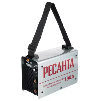 Сварочный аппарат Ресанта САИ 190, мощн.5500Вт, макс.потребл.ток 25А,входн.напр.140-260 Вольт