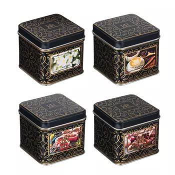 Свеча ароматическая в жестяной банке, жесть, парафин