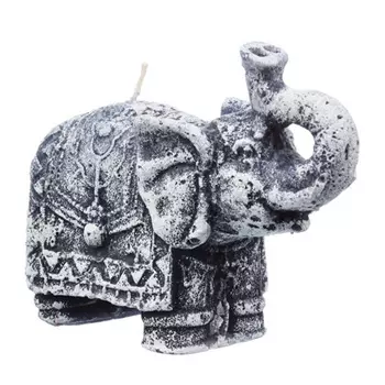 Свеча "Слон" парафиновая фигурная цветная, 12,5х5,4 см