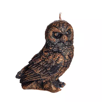 Свеча "Сова" парафиновая декоративная фигурная, 10х8,2х5,7 см