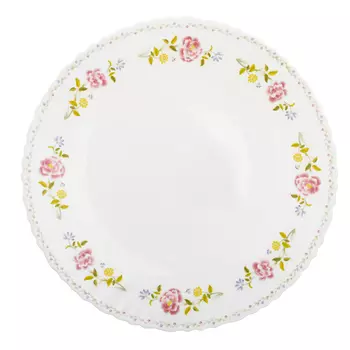 Тарелка подстановочная d. 24 см, опаловое стекло, MILLIMI "Диана"