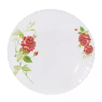 Тарелка подстановочная d. 24 см, опаловое стекло, MILLIMI "Инесса"