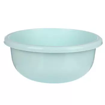 Таз пластмассовый круглый Комфорт 6л, цветной