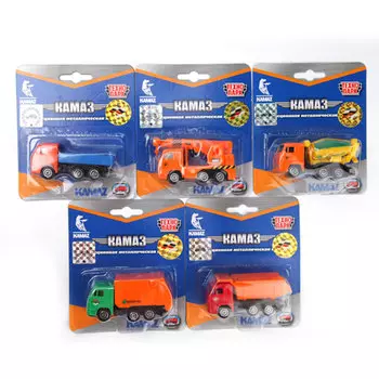 ТЕХНОПАРК Машинка Грузовик, 1:72, металл, пластик, 7 дизайнов, СТ-10-151/СТ-11-269/СТ-12439