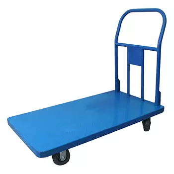 Тележка платформенная грузовая 1200х700х1000, 450кг, диаметр колес 200