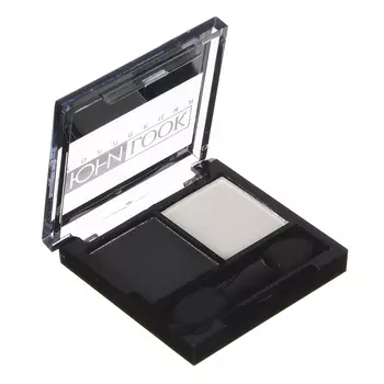 Тени для век 2-х цветные тон 01, вес 3,2 г, ЮниLook ТВ-2