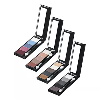 Тени для век 5-ти цветные ЮниLook, 7,5 г, 4 тона