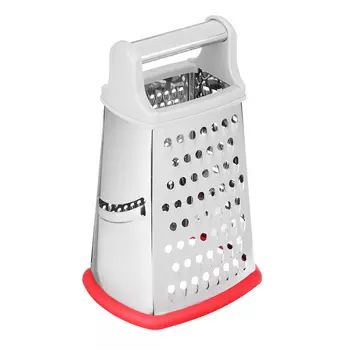 Терка 4-х сторонняя, нержавеющая сталь, 23см, SATOSHI "Премьер"