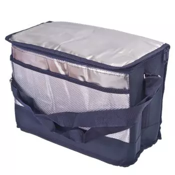 Термосумка, полиэстер, 35х22х18см, арт.2534