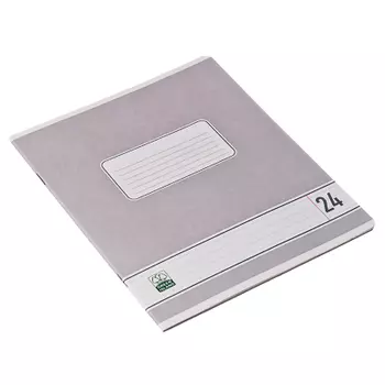 Тетрадь 24л в линейку, офсет, скрепка, "Цветная ассорти"