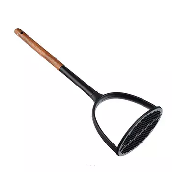 Толкушка VETTA Виста, нейлон, ручка нерж.сталь, дерево