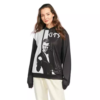 Толстовка для взрослых "КИРЯ", размер S, Футер (100% полиэстер), 4 дизайна