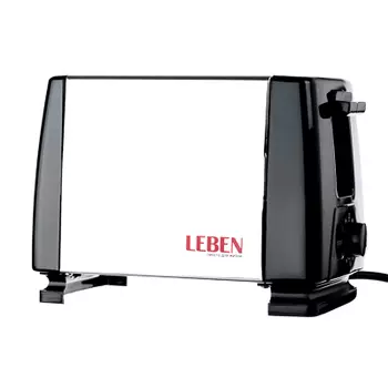Тостер LEBEN 750 Вт, 2 отделения, 6 степеней поджарки 475-152