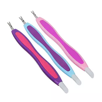 Триммер с пушером для кутикулы ЮниLook, 14 см, 3 цвета