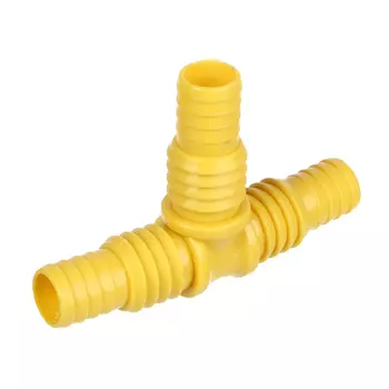 Тройник-штуцер для шланга 3/4"- 1", пластмасса INBLOOM