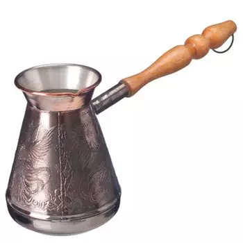 Турка для кофе 600мл "Жар-птица", медная, КО-2606