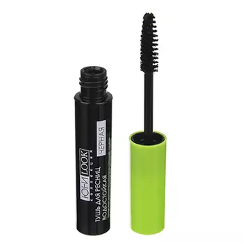 Тушь для ресниц водостойкая ЮниLook, черная 2,7 мл