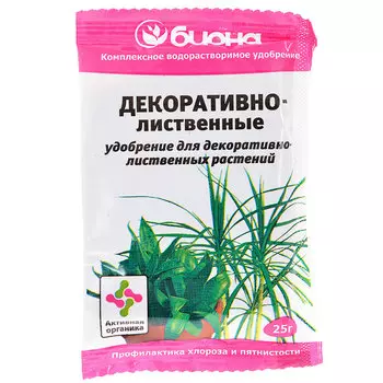 Удобрение Декоративно-лиственные 25г Биона