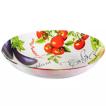 Урожай Салатник большой, стекло, 30х6см