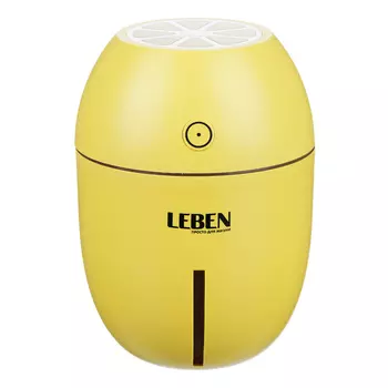 Увлажнитель воздуха LEBEN 180 мл, в виде лимона, с подсветкой 246-008