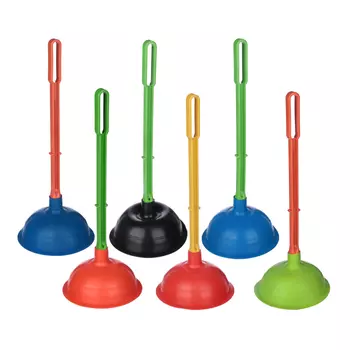 Вантуз, h38см, пластик, резина