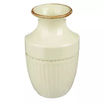 Ваза для цветов 15х9 см, керамика, MILLIMI "Ваниль"