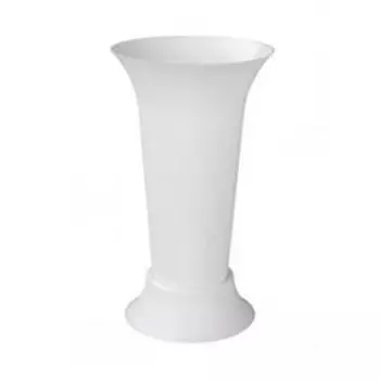 Ваза для цветов под срезку (D185мм,высота310мм)(белый) М5350