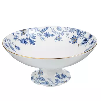 Ваза для фруктов, костяной фарфор, 17.5х8 см, MILLIMI "Грация"