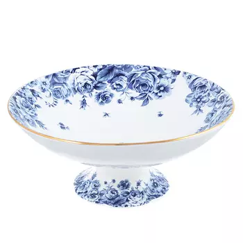 Ваза для фруктов, костяной фарфор, 17.5х8 см, MILLIMI "Ностальгия"