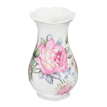 Ваза фарфоровая 9х15 см, MILLIMI "Роза"